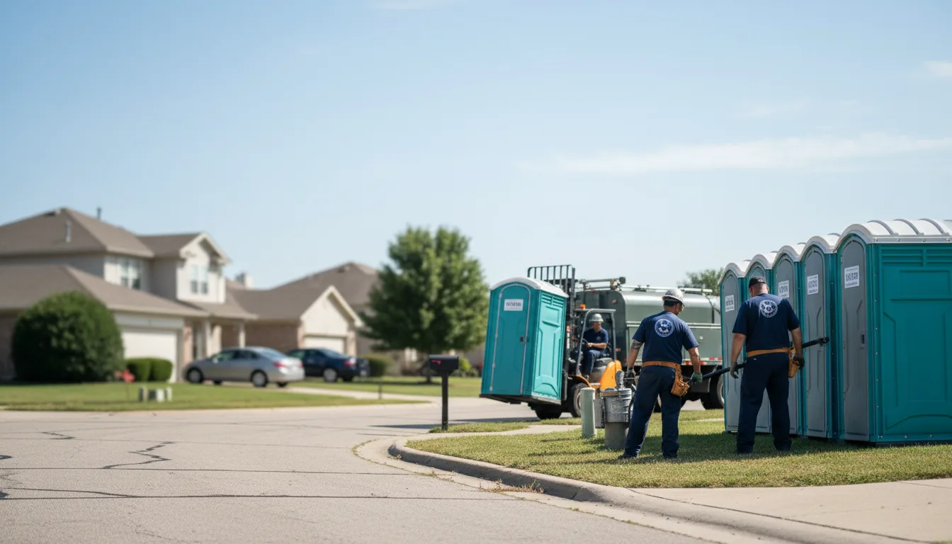 Porta Potty Rental in Moore, OK near me